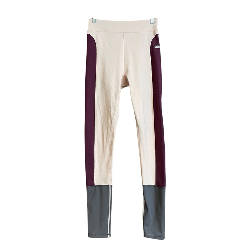 Gymshark Illusion colorblock leggings 25”
